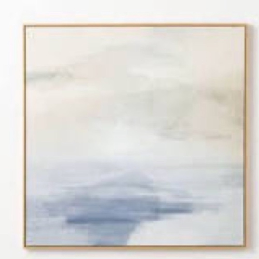 Studio McGee for Target 36”x36” Sky Sea Wall Art